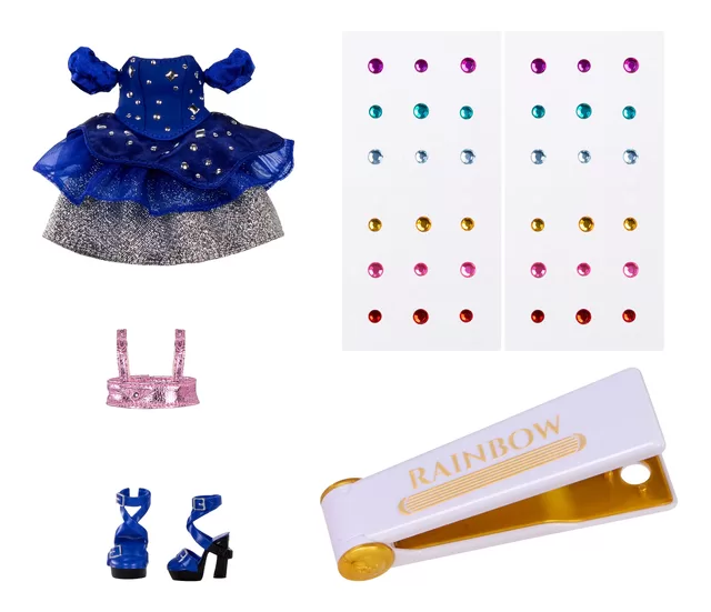 RAINBOW HIGH stilingoji lėlytė "Be Dazzling", 28 cm &ndash; nuotrauka 12
