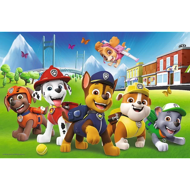 PAW PATROL TREFL Dėlionė &bdquo;&Scaron;uniukas-patrulis&ldquo; 60 det. &ndash; nuotrauka 2