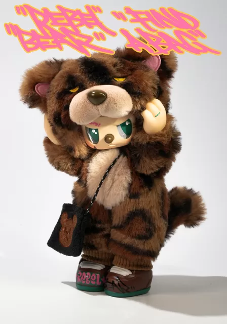 REBEL BEAR Spalvinga beždžionėlė, 18 cm &ndash; nuotrauka 10