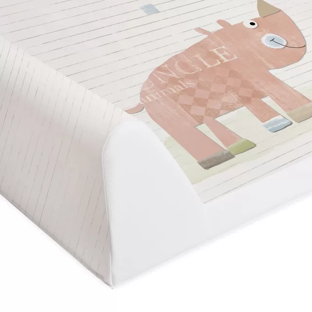 Cebababy vystymo lenta kietu pagrindu 70x50 Comfort drambliukai, kreminė &ndash; nuotrauka 2