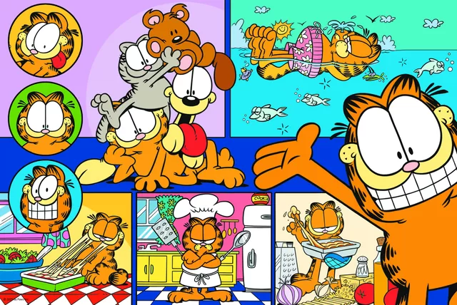 TREFL GARFIELD Dėlionė, 100 det. &ndash; nuotrauka 2