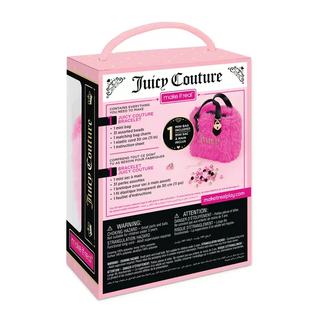MAKE IT REAL &bdquo;Juicy Couture&ldquo; mini rankinė ir apyrankė &ndash; nuotrauka 6
