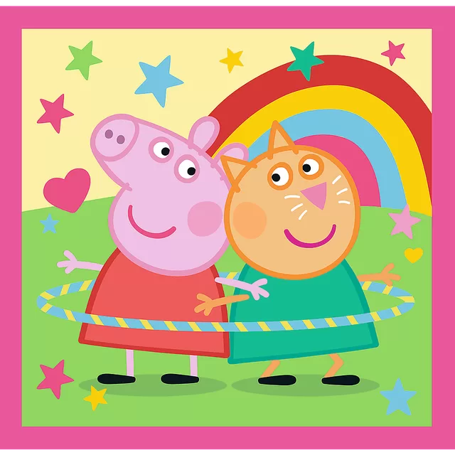 TREFL PEPPA PIG 3 dėlionių rinkinys &bdquo;Kiaulytė Pepa&ldquo; &ndash; nuotrauka 2