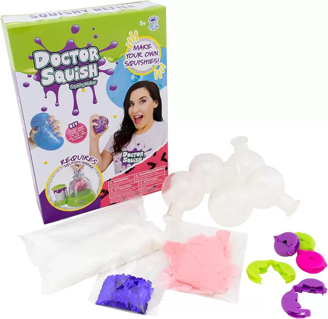 DOCTOR SQUISH Suspaudžiamų kamuoliukų gaminimo rinkinio papildymas &ndash; nuotrauka 2