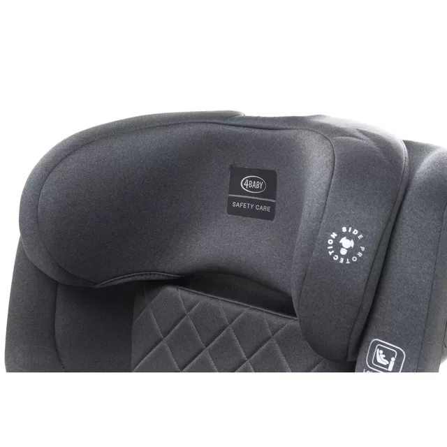 4Baby autokėdutė NERO 100-150CM tamsiai pilka I-SIZE &ndash; nuotrauka 12