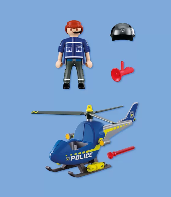 PLAYMOBIL Police Helicopter with Radar Function 72080 &ndash; nuotrauka 3