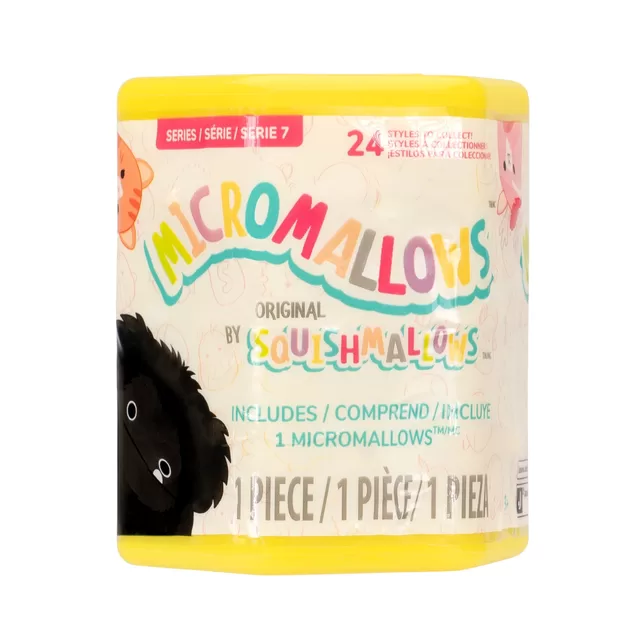 SQUISHMALLOWS Paslaptingas pliu&scaron;inis gyvūnėlis &bdquo;Micromallows&ldquo;, 6 cm &ndash; nuotrauka 4
