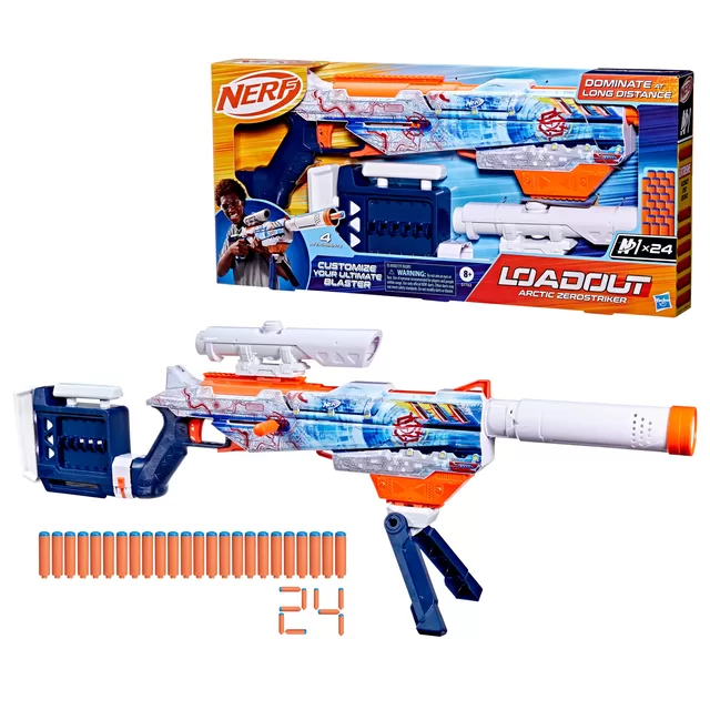 NERF LOADOUT &scaron;autuvas ARCTIC ZEROSTRIKER &ndash; nuotrauka 3