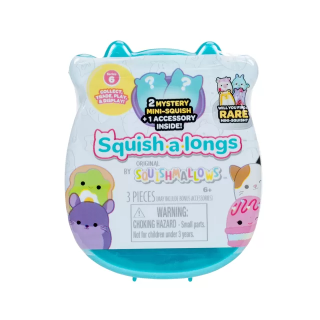 SQUISHMALLOWS SQUISH-A-LONGS Herojai-siurprizai, 2 vnt., 2,5 cm &ndash; nuotrauka 5
