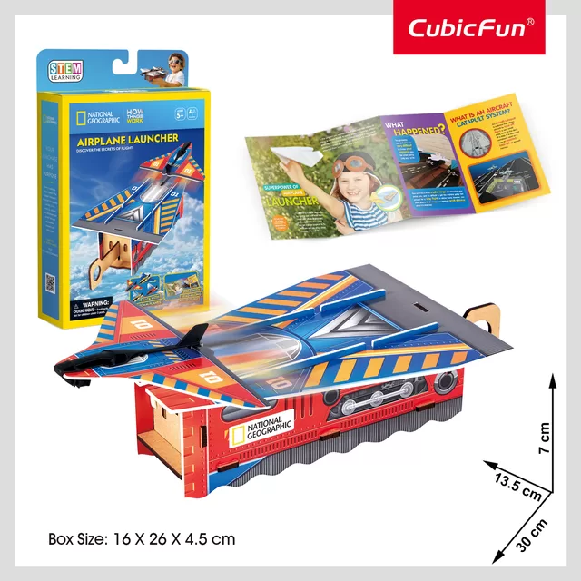 CUBIC FUN National Geographic 3D-palapeli "Paleidimo Platforma" &ndash; nuotrauka 4