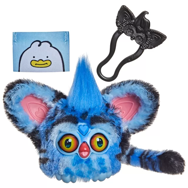 FURBY KPOP DEMON HUNTERS Interaktyvus žaislas &bdquo;Furblets Delivery Derpy Tiger&ldquo;, 7,6 cm &ndash; nuotrauka 3