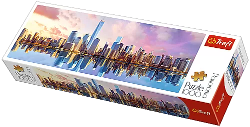 TREFL PUZZLES TREFL panoraminė dėlionė &bdquo;Manhetenas&ldquo;, 1000 det. &ndash; nuotrauka 2