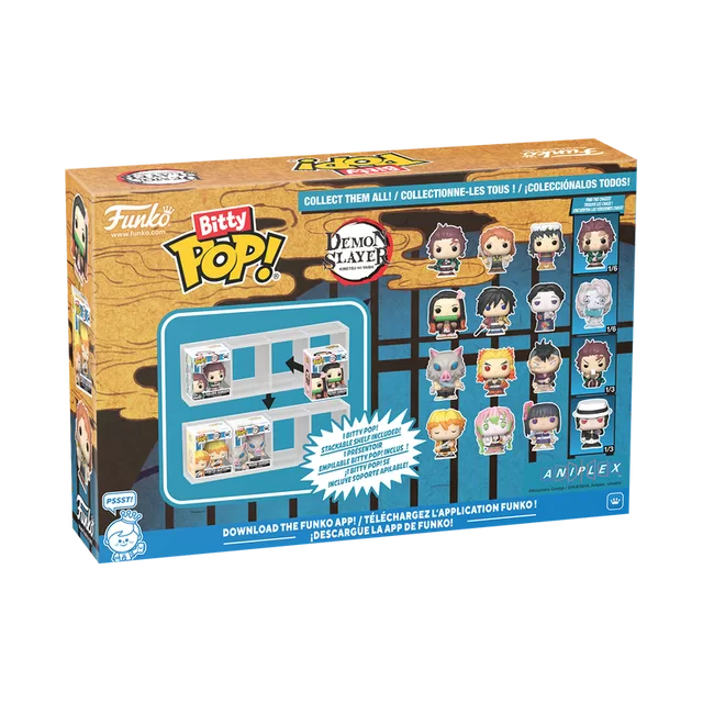 FUNKO Bitty POP! Figūrėlių rinkinys: Demon Slayer &ndash; nuotrauka 3