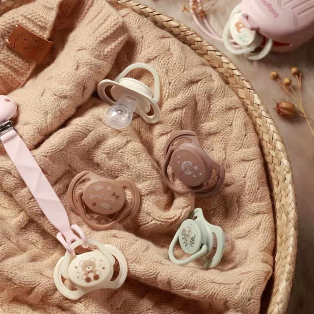 BabyOno čiulptukas silikoninis simetrinis 18m+ 1669/03 &ndash; nuotrauka 12
