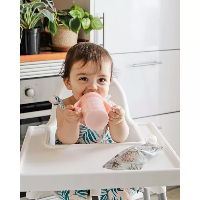 Twistshake nei&scaron;siliejanti gertuvė - puodelis nuo 4mėn. 230 ml, rožinė 78267 &ndash; nuotrauka 3