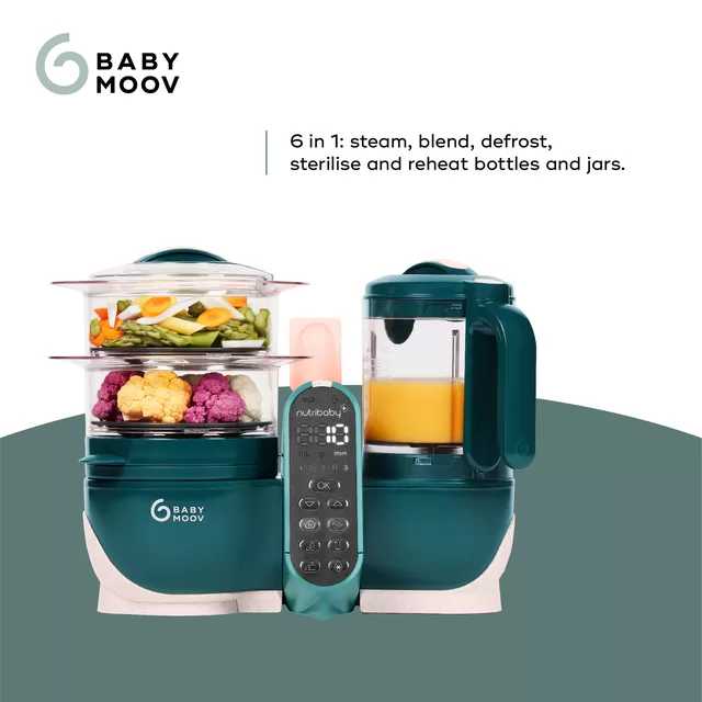 Babymoov trintuvas garintuvas Nutribaby + 6/1 žalias A001136 A001136 &ndash; nuotrauka 2