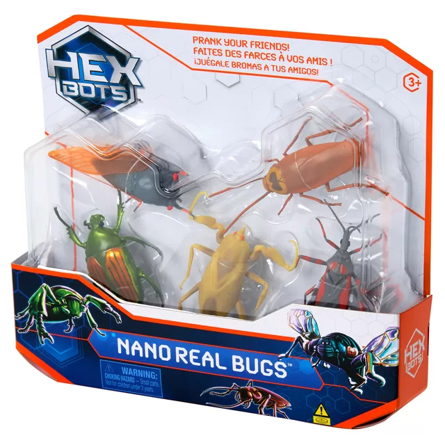 HEX BOTS HEX Interaktyvūs nano gyviai, 5 vnt. &ndash; nuotrauka 2