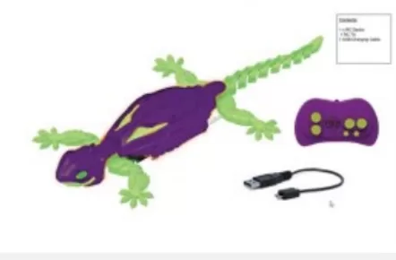HEX BOTS Interaktyvus sienomis laipiojantis gekonas &ndash; nuotrauka 7