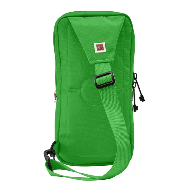 LEGO BAGS LEGO 1x2 kaladėlės formos kuprinė, ry&scaron;kiai žalia &ndash; nuotrauka 2