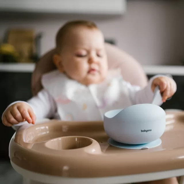 BabyOno dubenėlis silikoninis neslystantis mėlyna 1481/01 &ndash; nuotrauka 10