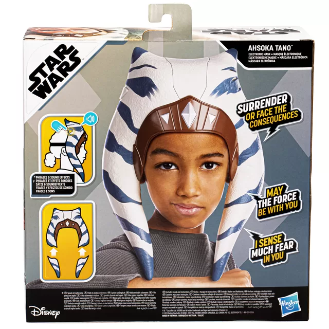 Star Wars A&scaron;okos Tano kaukė &ndash; nuotrauka 2