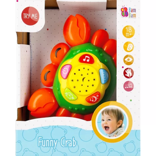 BamBam linksmas krabas su garsais 359912 &ndash; nuotrauka 6