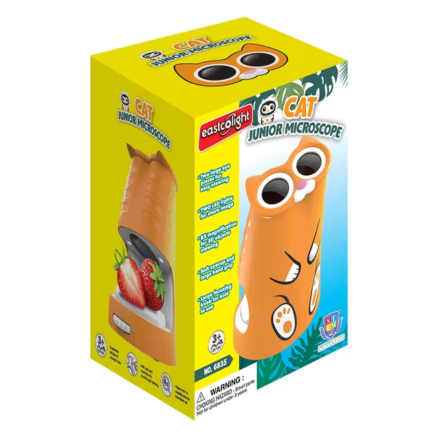 EASTCOLIGHT Mano pirmasis mikroskopas (Katė) &ndash; nuotrauka 3