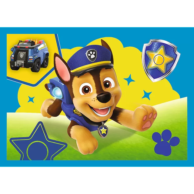 PAW PATROL TREFL 4 dėlionių rinkinys &bdquo;&Scaron;uniukas-patrulis&ldquo; &ndash; nuotrauka 6