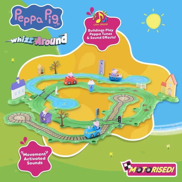 Peppa Pig Whizz Around Peppos pasaulio žaidimų rinkinys &ndash; nuotrauka 10