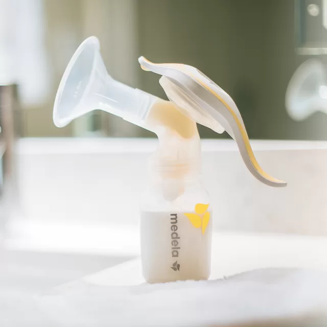 Medela rankinis pientraukis su stimuliacija Harmony + PRIEDAI &ndash; nuotrauka 3