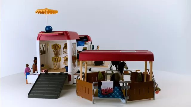 SCHLEICH HORSE CLUB Arklių transporteris &ndash; nuotrauka 3