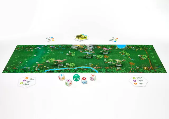 FLEXIQ Stalo žaidimas &bdquo;Raptor Race&ldquo; &ndash; nuotrauka 3