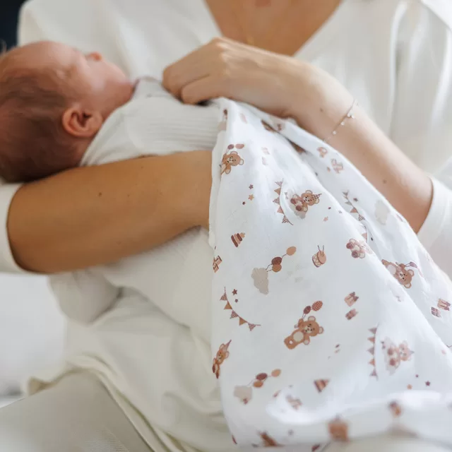 BabyOno vystyklai medvilniniai 3 vnt raudoni 348/18 348/18 &ndash; nuotrauka 8