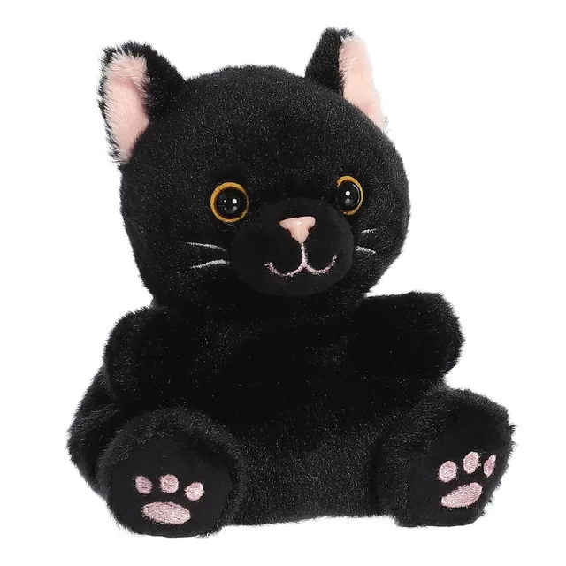 PALM PALS AURORA Pliu&scaron;inis juodas kačiukas Twilight, 12 cm &ndash; nuotrauka 3