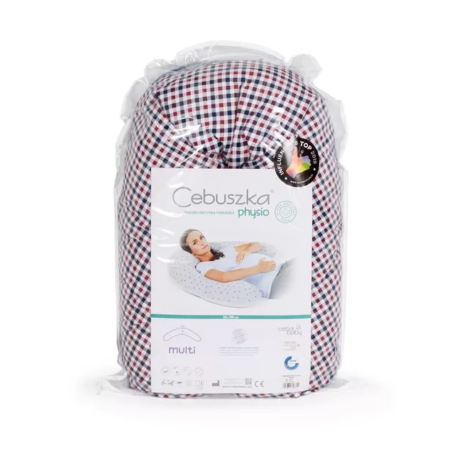 Cebababy Maitinimo pagalvė MULTI, MULTI, džinsai, balta - raudona &ndash; nuotrauka 3