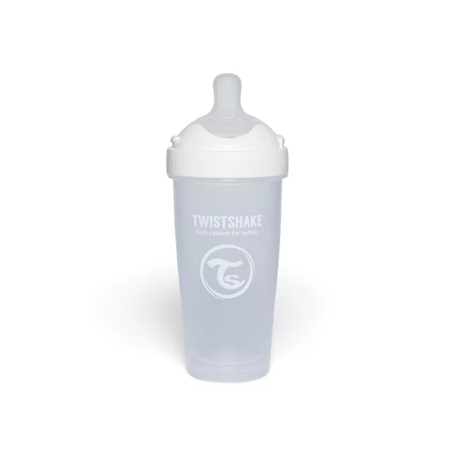 Twistshake buteliukas antikolikinis Pro Double 330ml baltas 79043 &ndash; nuotrauka 3