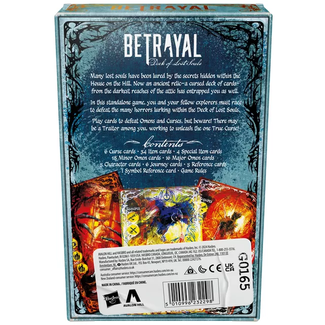 HASBRO GAMING Žaidimas &bdquo;Betrayal Deck of lost souls&ldquo;, EN &ndash; nuotrauka 4