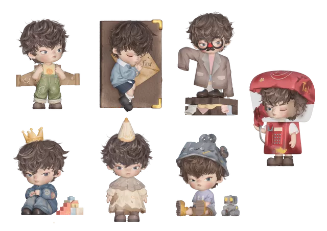 JOTOYS UKIO Figūrėlė-siurprizas - Letters to Nowhere &ndash; nuotrauka 6