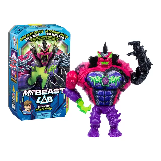 BEAST LAB MR Figūrėlė &bdquo;Mega Mutator&ldquo;, 28 cm &ndash; nuotrauka 6