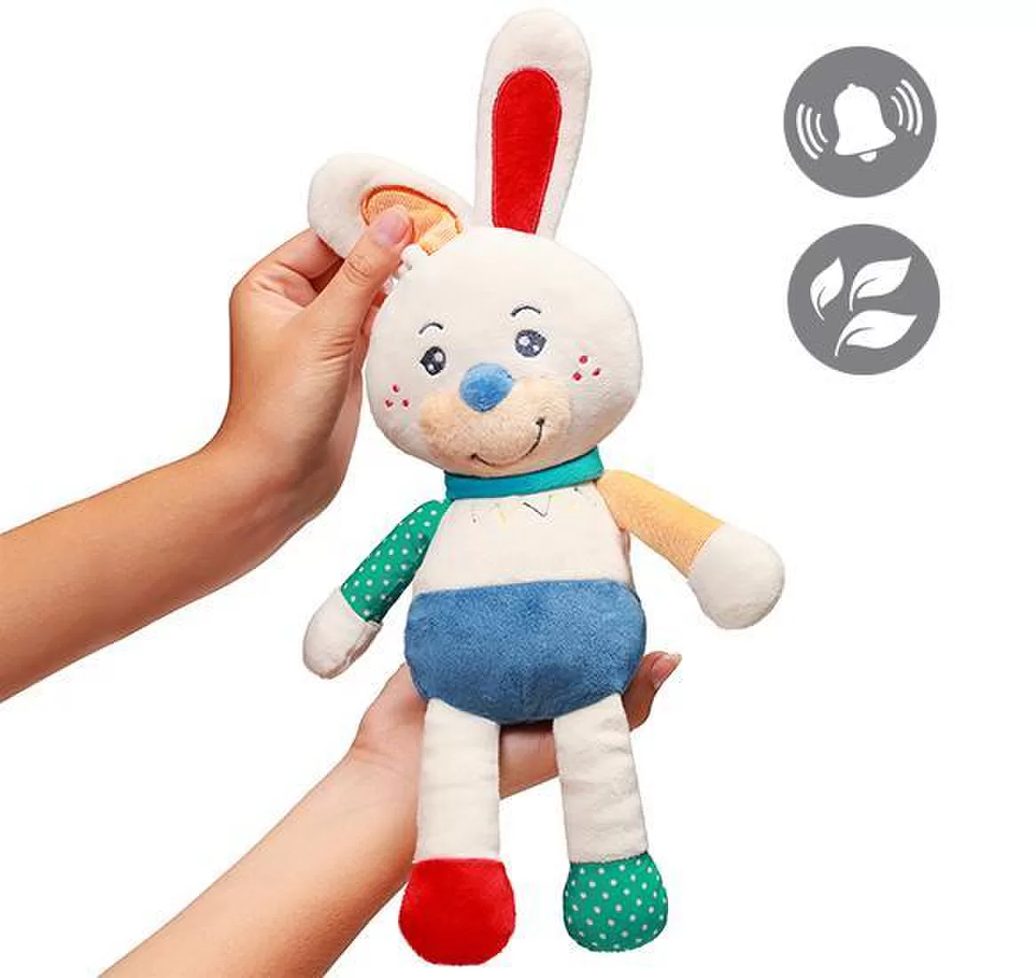 BabyOno Mink&scaron;tas žaislas - migdukas, triu&scaron;is JERRY 614 &ndash; nuotrauka 4