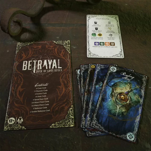 HASBRO GAMING Žaidimas &bdquo;Betrayal Deck of lost souls&ldquo;, EN &ndash; nuotrauka 8