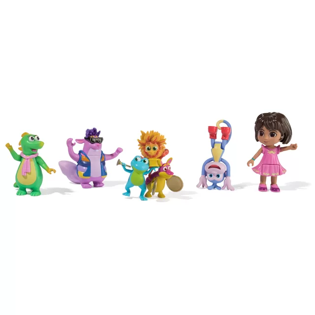 DORA THE EXPLORER playset Dora Figure Gift Pack &ndash; nuotrauka 3
