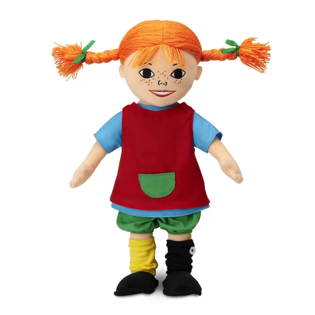 PIPPI Pliu&scaron;inė Pepė Ilgakojinė, 40 cm &ndash; nuotrauka 3