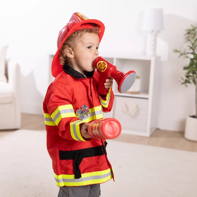 MELISSA & DOUG role play Fire Chief Costume Set &ndash; nuotrauka 4