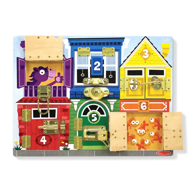 MELISSA & DOUG playset Latches Board &ndash; nuotrauka 2
