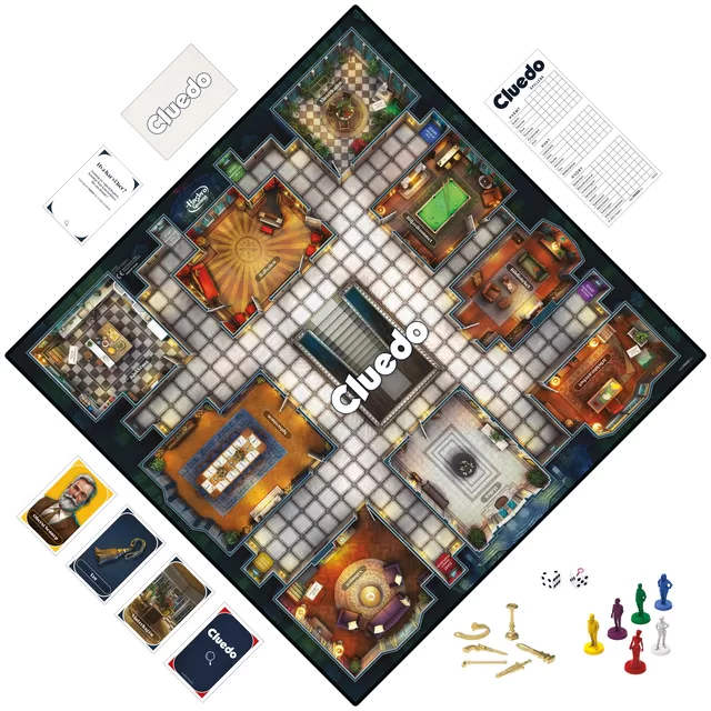 HASBRO GAMING CLUE Žaidimas &bdquo;Cluedo&ldquo;, suomių k. &ndash; nuotrauka 2