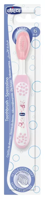 Chicco Dantų &scaron;epetėlis vaikams 6-36 mėn., rožinis &ndash; nuotrauka 3
