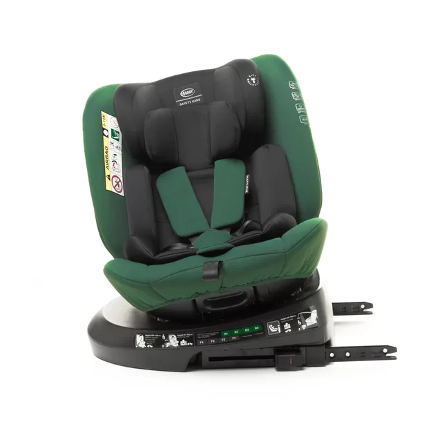 4Baby autokėdutė MATT-FIX 40-150CM I-SIZE žalia &ndash; nuotrauka 4