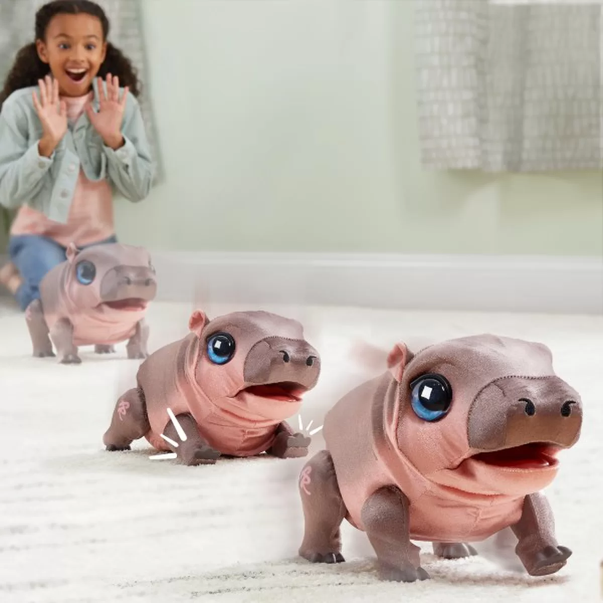 FURREAL Interaktyvus begemotas Sally &ndash; nuotrauka 4
