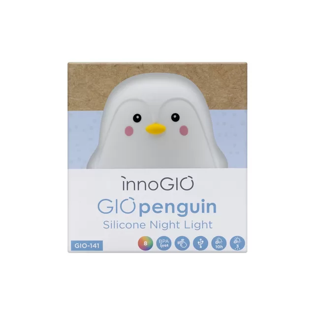 InnoGiO naktinė lempa pingvinas GIO-141 &ndash; nuotrauka 3